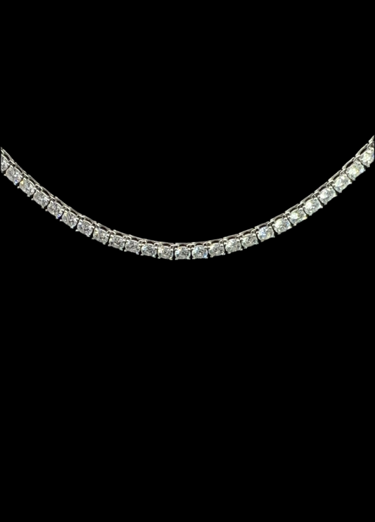 Moissanite 4mm Tennis Chain