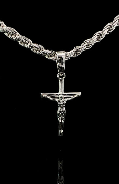 Silver Crucifix Pendant