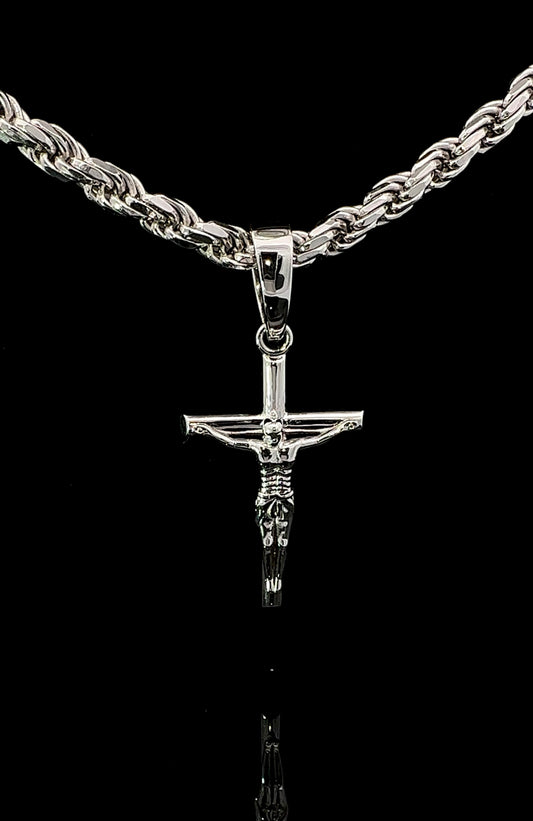 Silver Crucifix Pendant