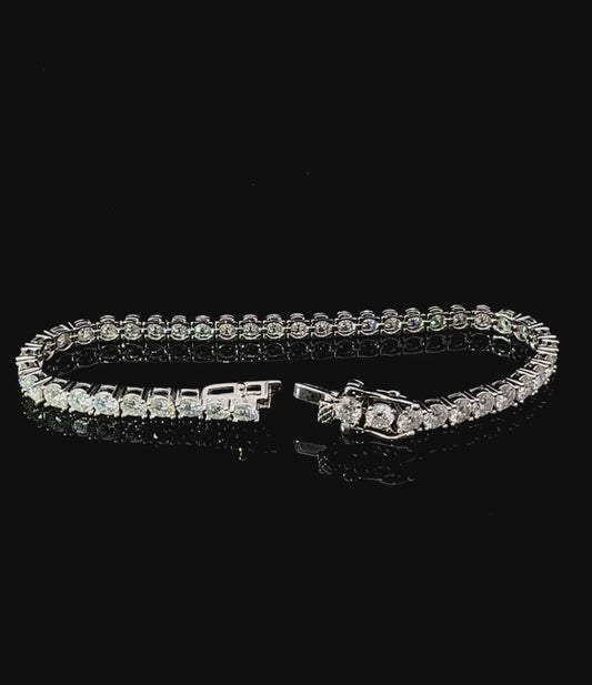 Moissanite 5mm Tennis Bracelet