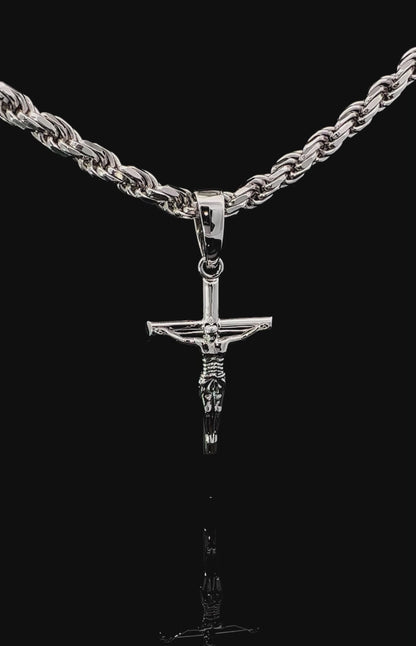 Silver Crucifix Pendant